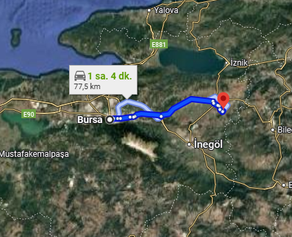 BURSA YENİŞEHİR MAHMUDİYE MAHALLESİNDE 832 M² TARLA SATILIKTIR - BURSA YENİŞEHİR fotoğraf 4